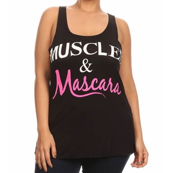 Acting Pro Tops - Acting Pro ‘Muscles & Mascara’ Tank Top
